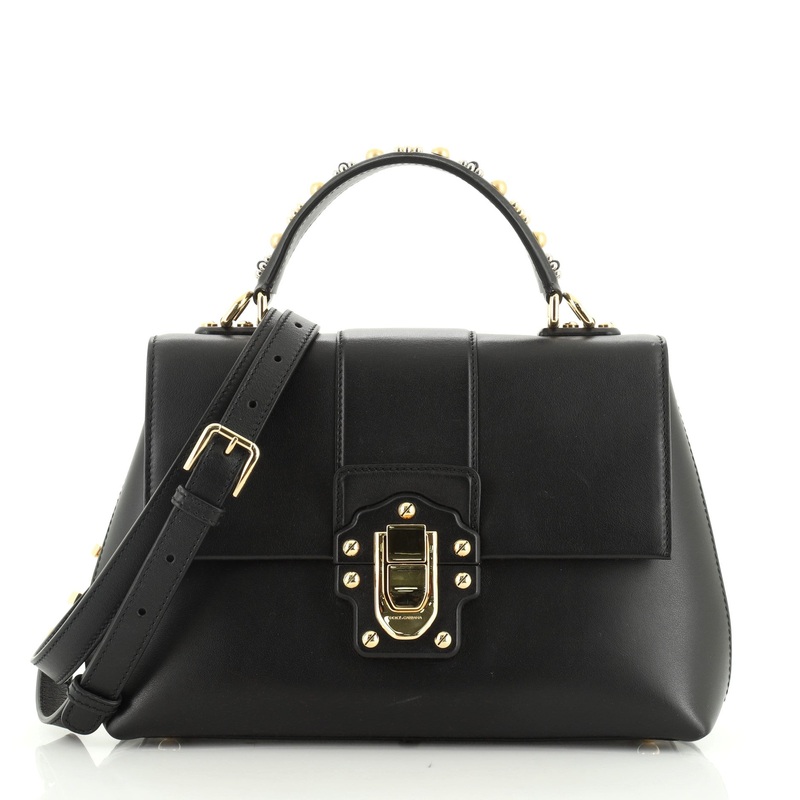 Lucia Top Handle Bag Leather Medium S744816736878