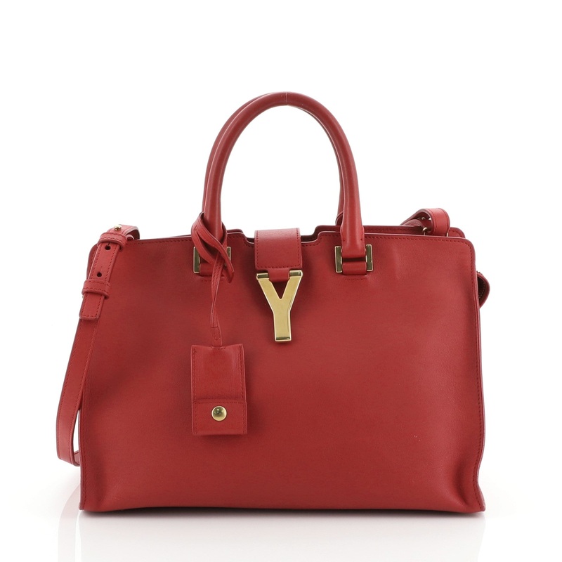 Classic Y Cabas Leather Small S744816733105