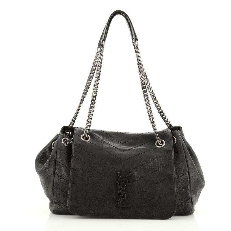 Nolita Satchel Matelasse Chevron Leather Medium S744816733146