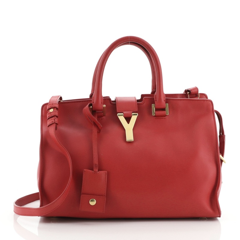 Classic Y Cabas Leather Small S744816720385