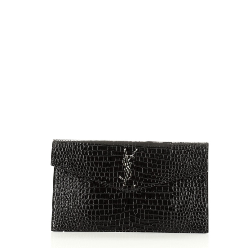 Uptown Pouch Crocodile Embossed Leather S744816722438