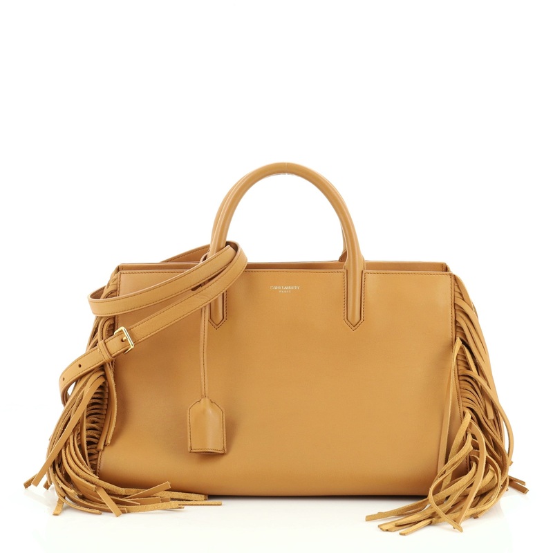 Fringe Rive Gauche Cabas Leather Medium S744816714901