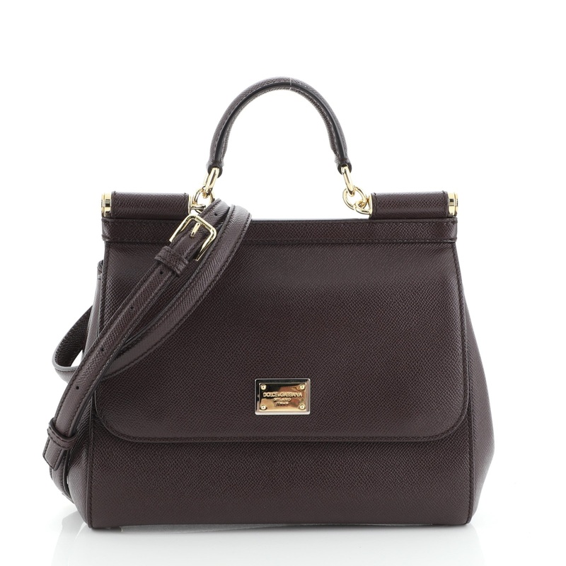 Miss Sicily Bag Leather Medium S744816719177