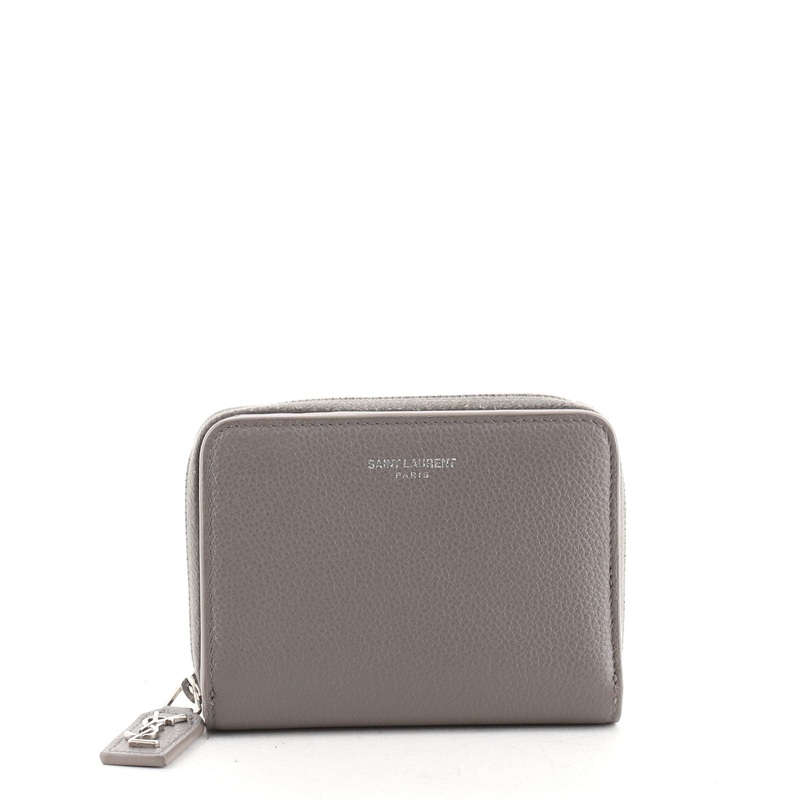 Rive Gauche Zip Around Wallet Leather Compact S744816707211