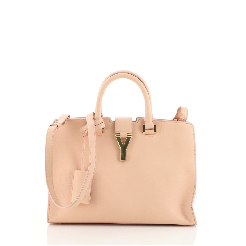 Classic Y Cabas Leather Small S744816701015