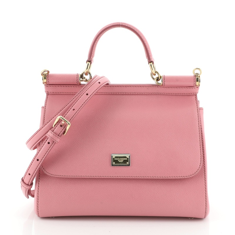 Miss Sicily Bag Leather Medium S744816696077