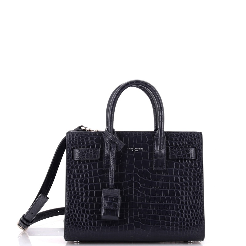 Sac de Jour NM Bag Crocodile Embossed Leather Nano S744816698044