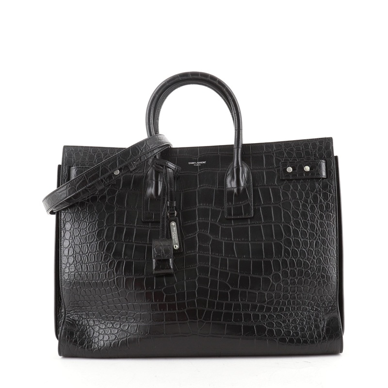 Sac de Jour Bag Crocodile Embossed Leather Large S744816688281