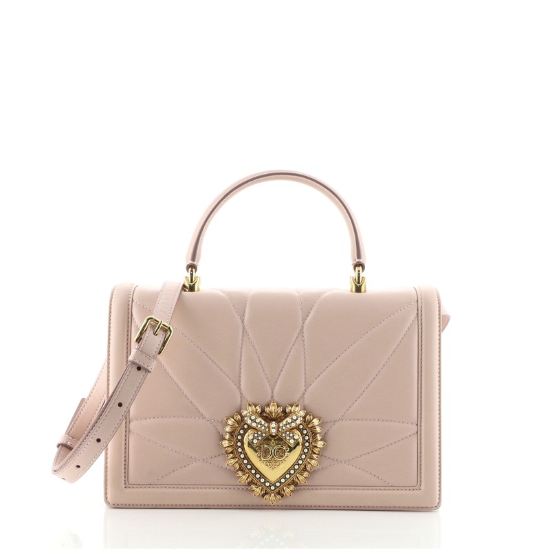 Devotion Top Handle Bag Quilted Leather Medium S744816685771