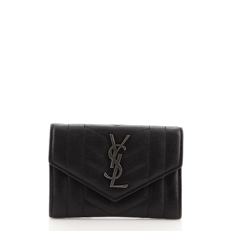 Classic Monogram Flap Wallet Mixed Matelasse Leather Small S744816671350