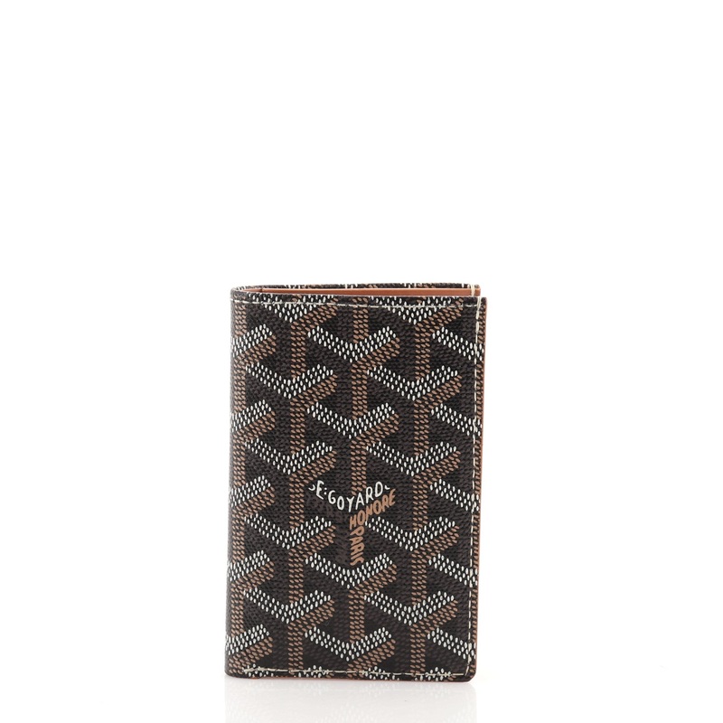 Saint Pierre Card Case Coated Canvas S744816668431