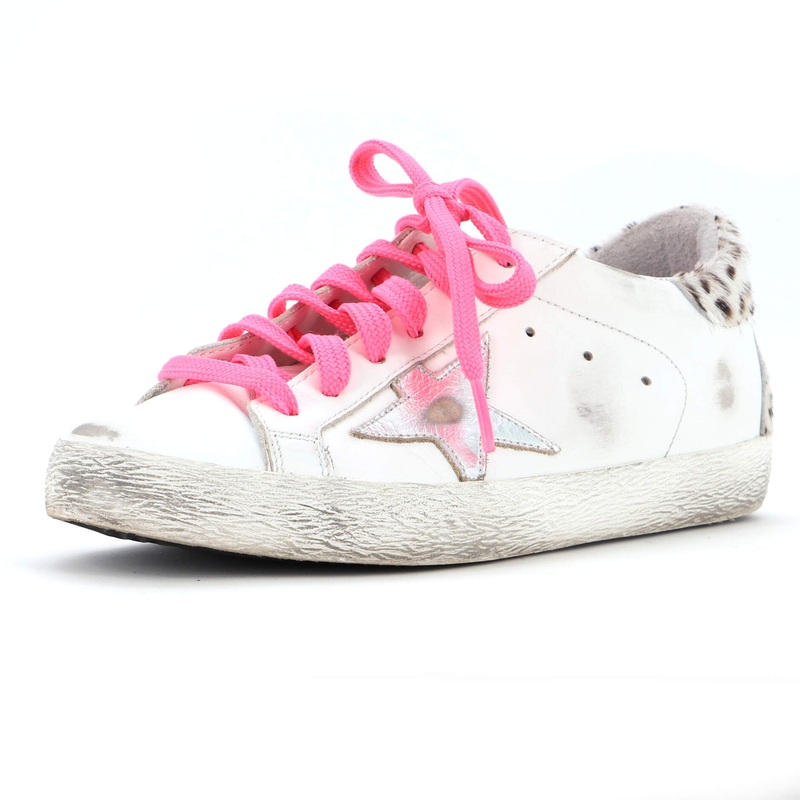 Women’s Superstar Sneakers Printed Pony Hair S744816670121