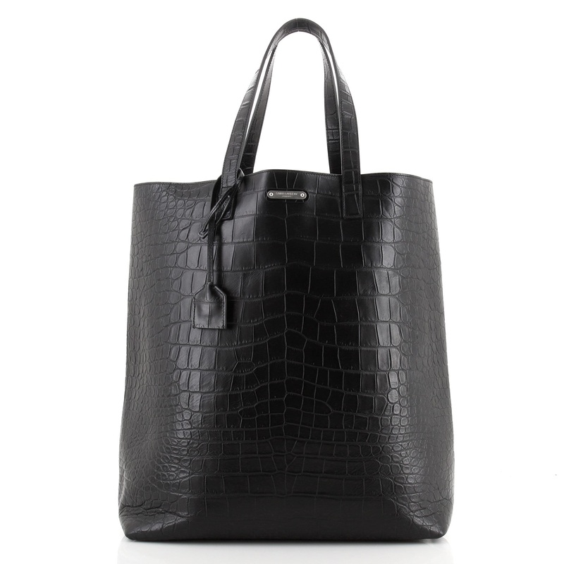 Bold Tote Crocodile Embossed Leather Large S744816665443