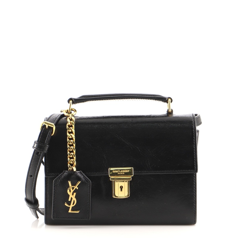 High School Chain Wallet Aged Calfskin S744816666425