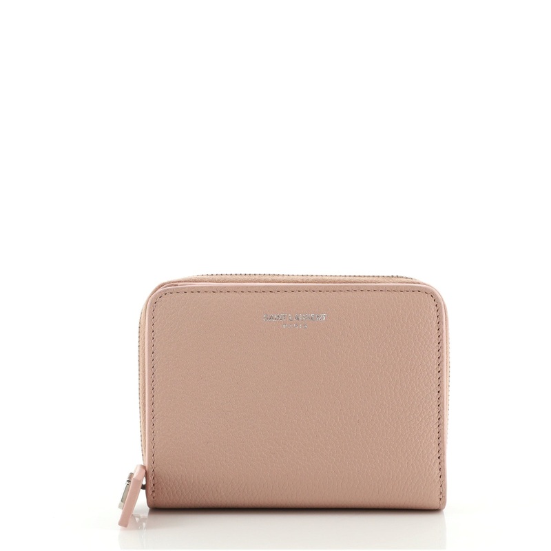 Rive Gauche Zip Around Wallet Leather Compact S744816665898