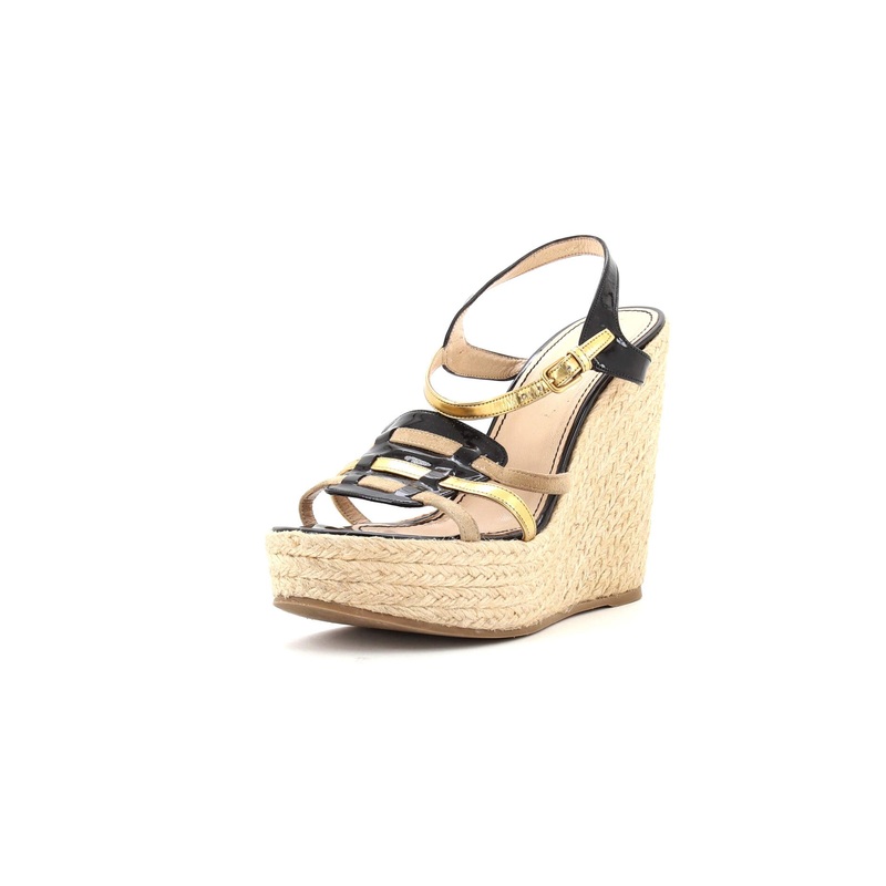 Women’s Tribute Wedge Espadrille Sandals Leather S744816667129