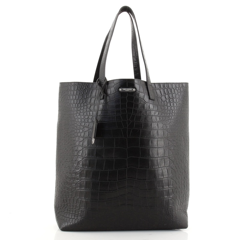 Bold Tote Crocodile Embossed Leather Large S744816657982