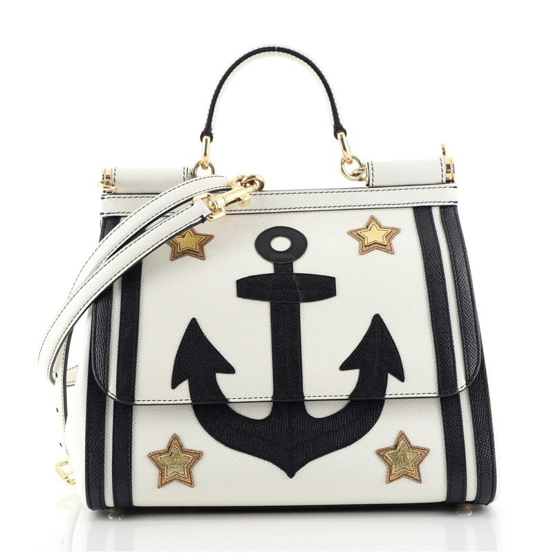 Sailor Miss Sicily Bag Patchwork Leather Small S744816660212
