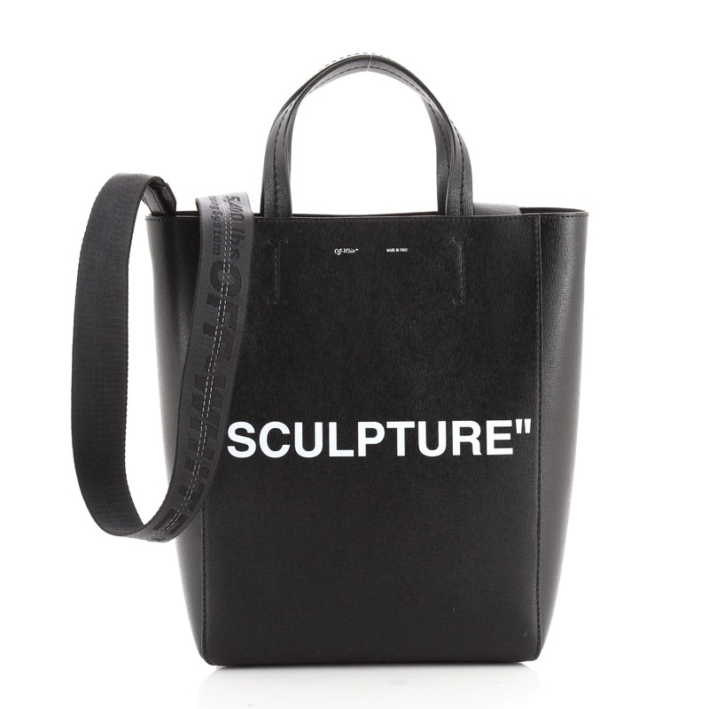 Binder Clip Vertical Tote Printed Leather Medium S744816649022