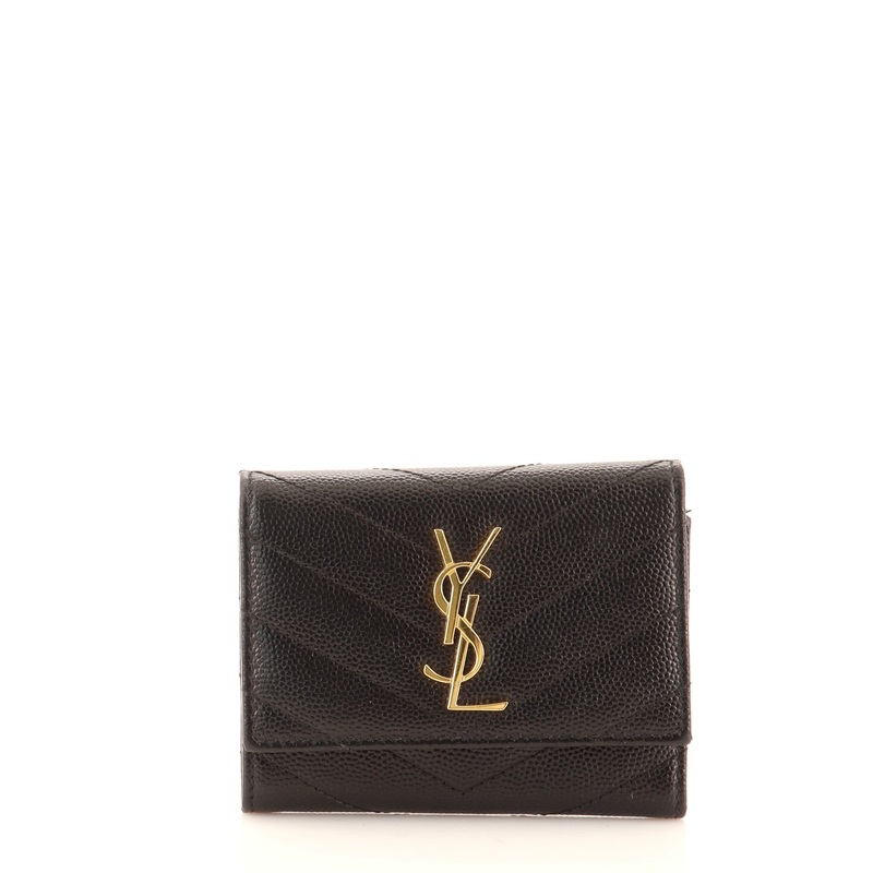 Classic Monogram Key Holder Matelasse Chevron Leather