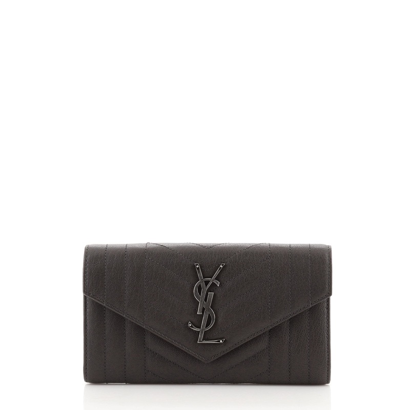 Classic Monogram Flap Wallet Mixed Matelasse Leather Large S744816643790