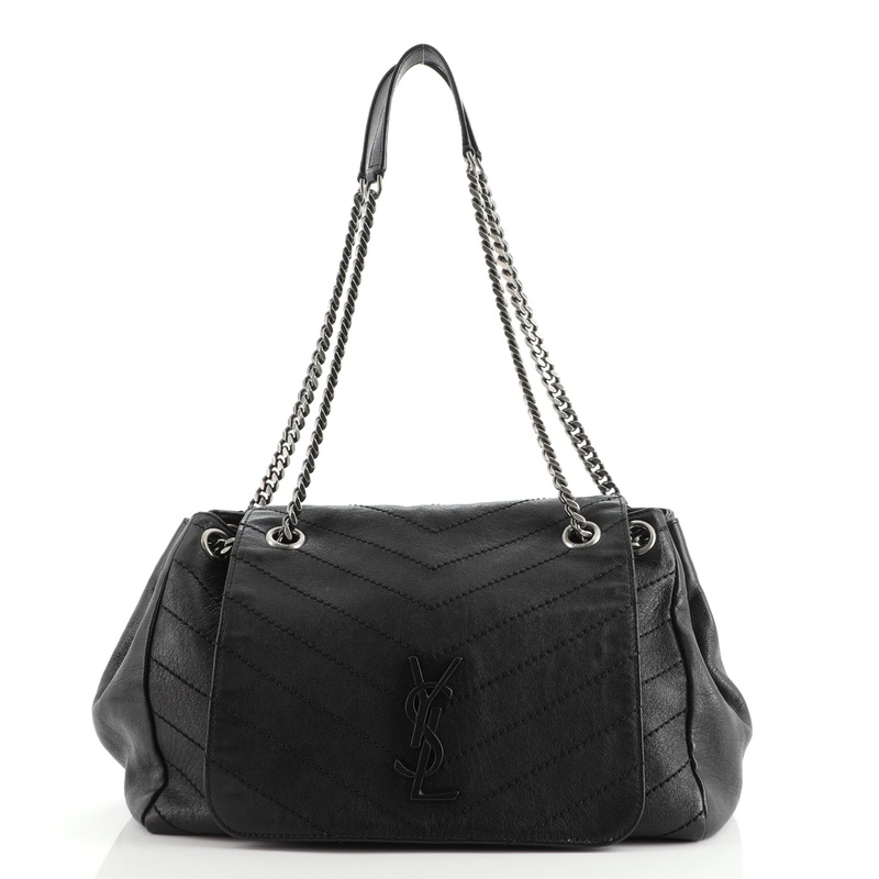 Nolita Satchel Matelasse Chevron Leather Medium S744816621593