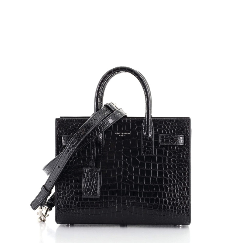 Sac de Jour NM Bag Crocodile Embossed Leather Nano S744816625553