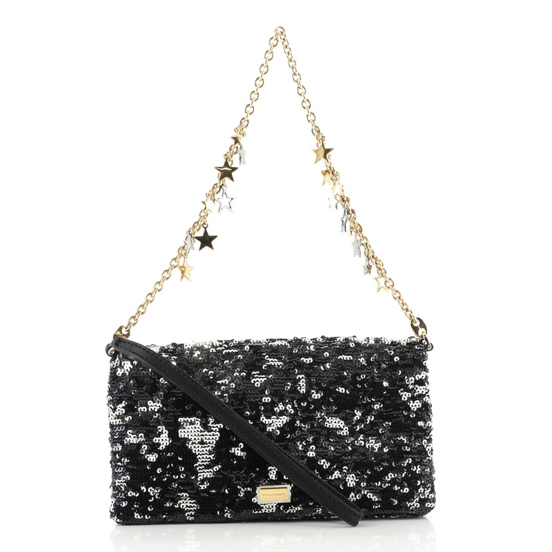 Wristlet Clutch Sequins Medium