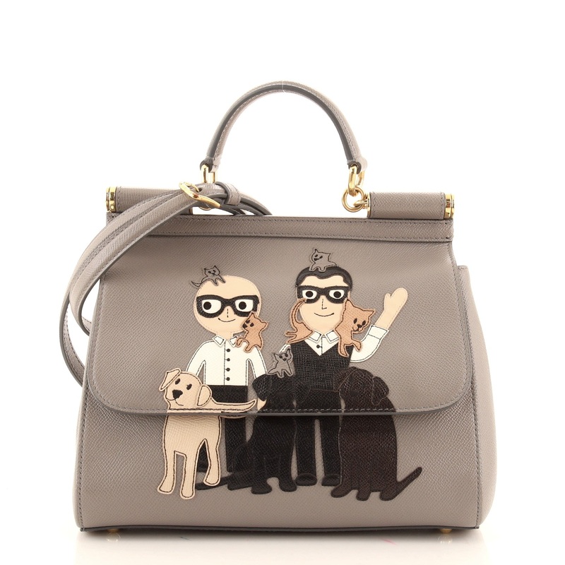 Family Miss Sicily Bag Patchwork Leather Medium S744816618735