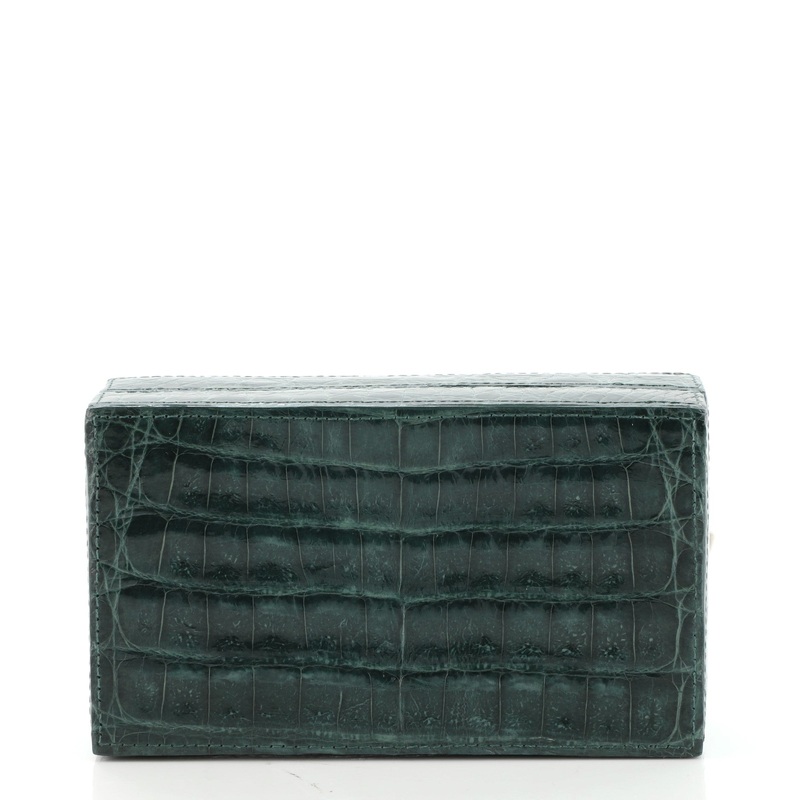 Box Clutch Crocodile Small S744816612115