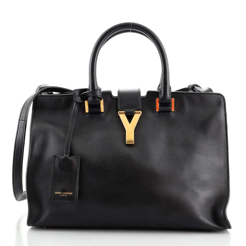 Classic Y Cabas Leather Small S744816610595