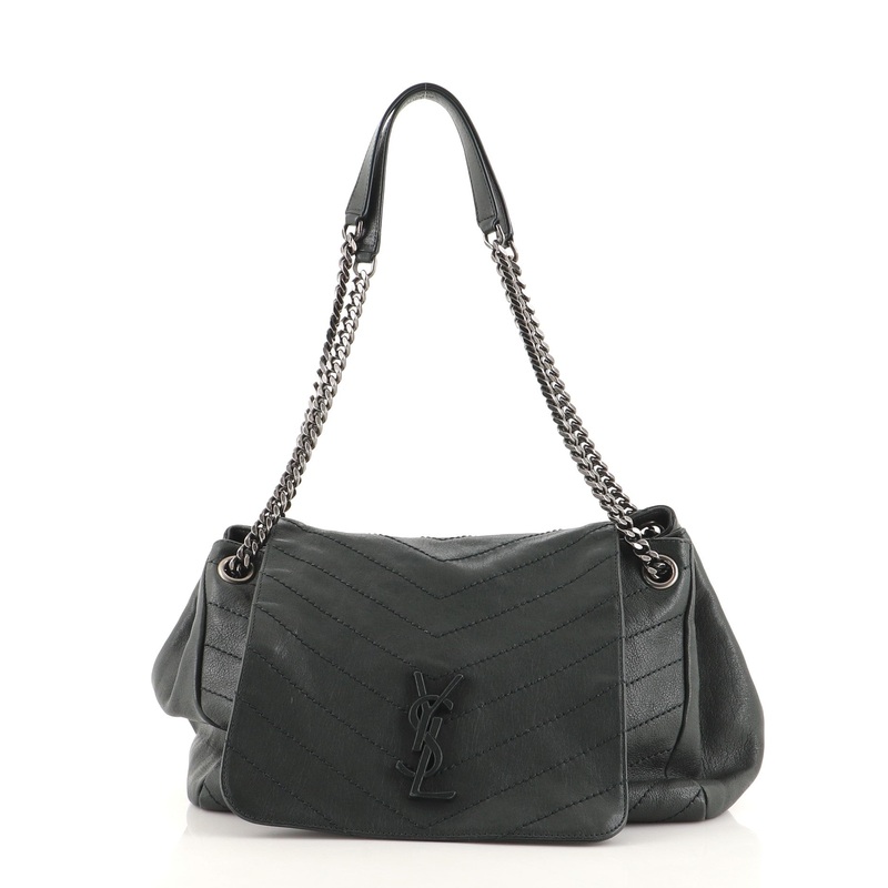 Nolita Satchel Matelasse Chevron Leather Medium S744816609132