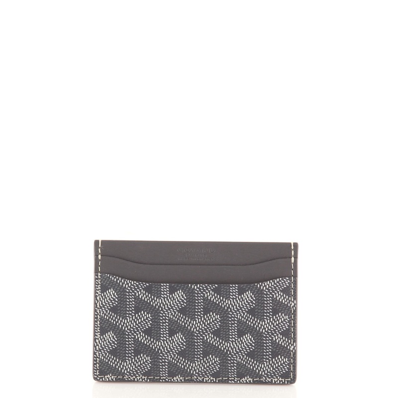 Saint Sulpice Card Holder Coated Canvas S744816605633