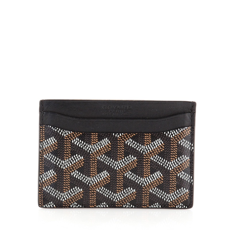 Saint Sulpice Card Holder Coated Canvas S744816606895