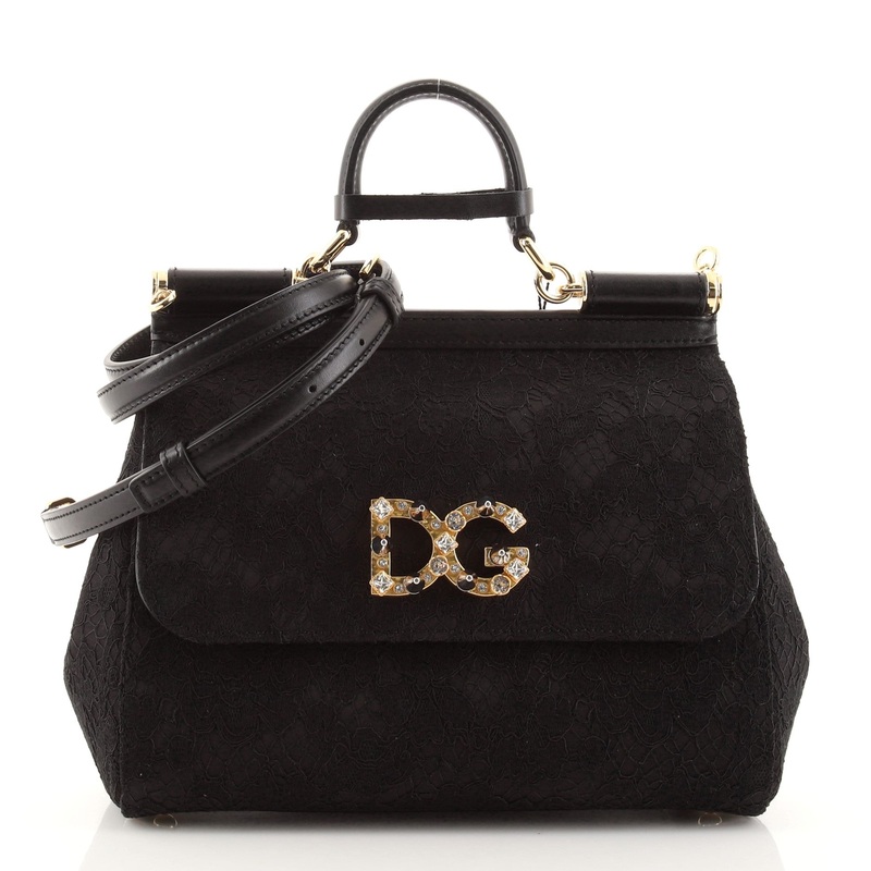 Miss Sicily Bag Floral Lace Medium