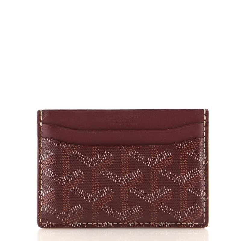 Saint Sulpice Card Holder Coated Canvas S744816604123