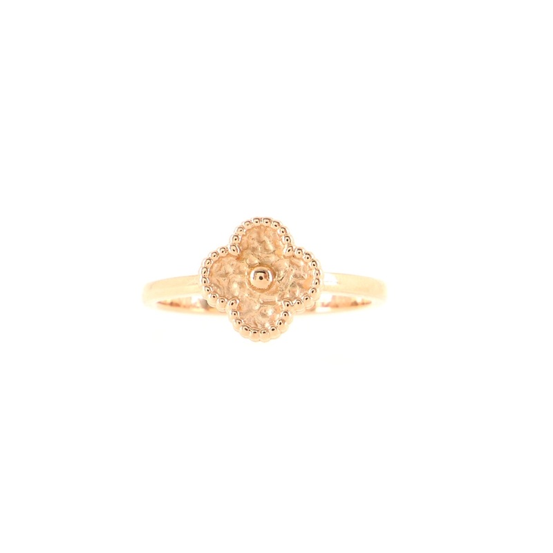 Sweet Alhambra Ring 18K Rose Gold
