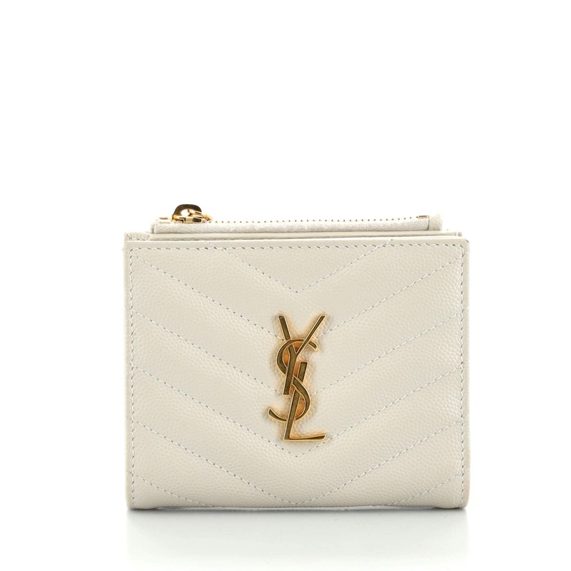 Classic Monogram Compact Wallet Matelasse Chevron Leather S744816595527