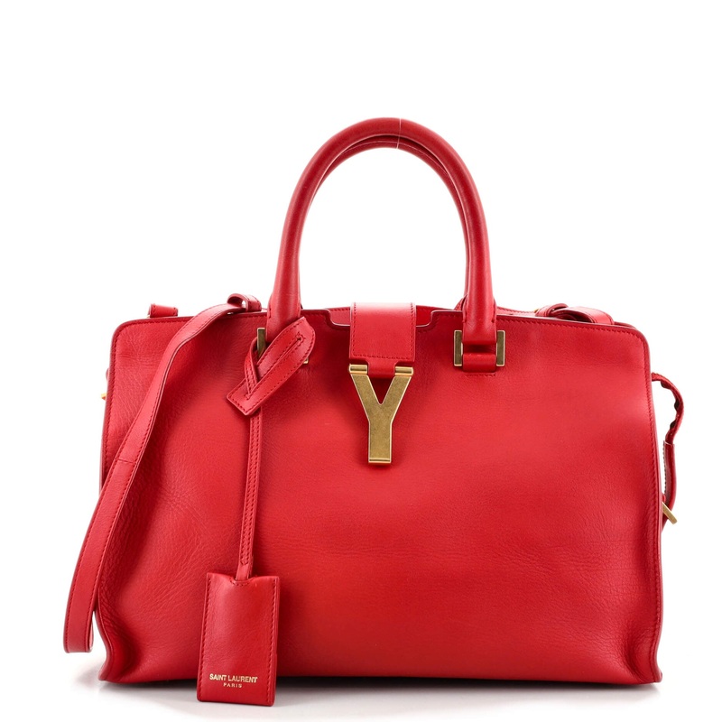 Classic Y Cabas Leather Small S744816590859