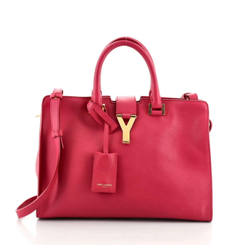 Classic Y Cabas Leather Small S744816590865
