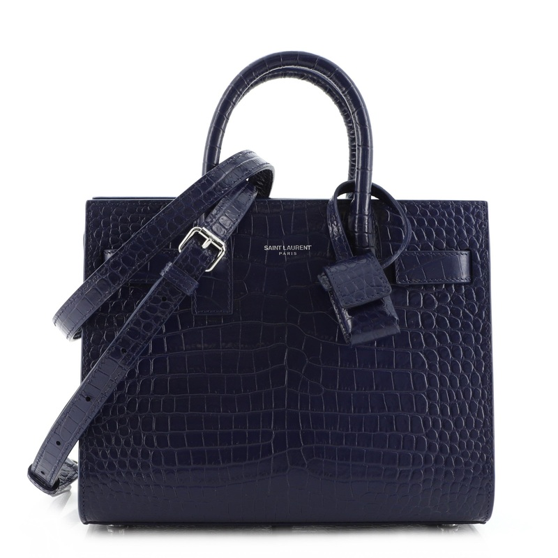 Sac de Jour NM Bag Crocodile Embossed Leather Nano S744816588520