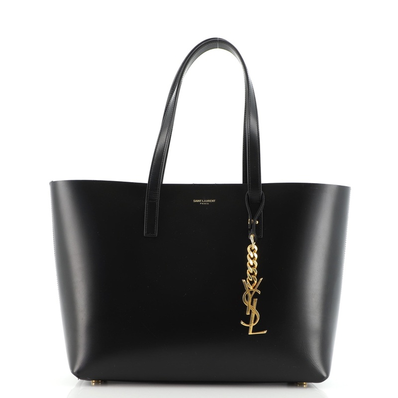 Classic Monogram Charm Shopper Tote Leather Small S744816586018
