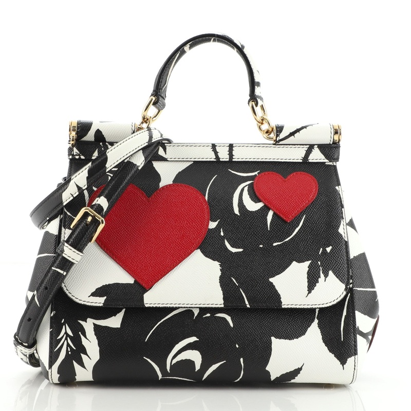 Miss Sicily Bag Printed Leather Medium S744816585024