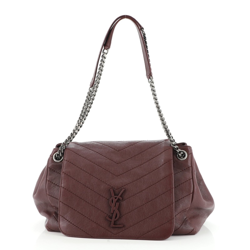 Nolita Satchel Matelasse Chevron Leather Medium S744816584578