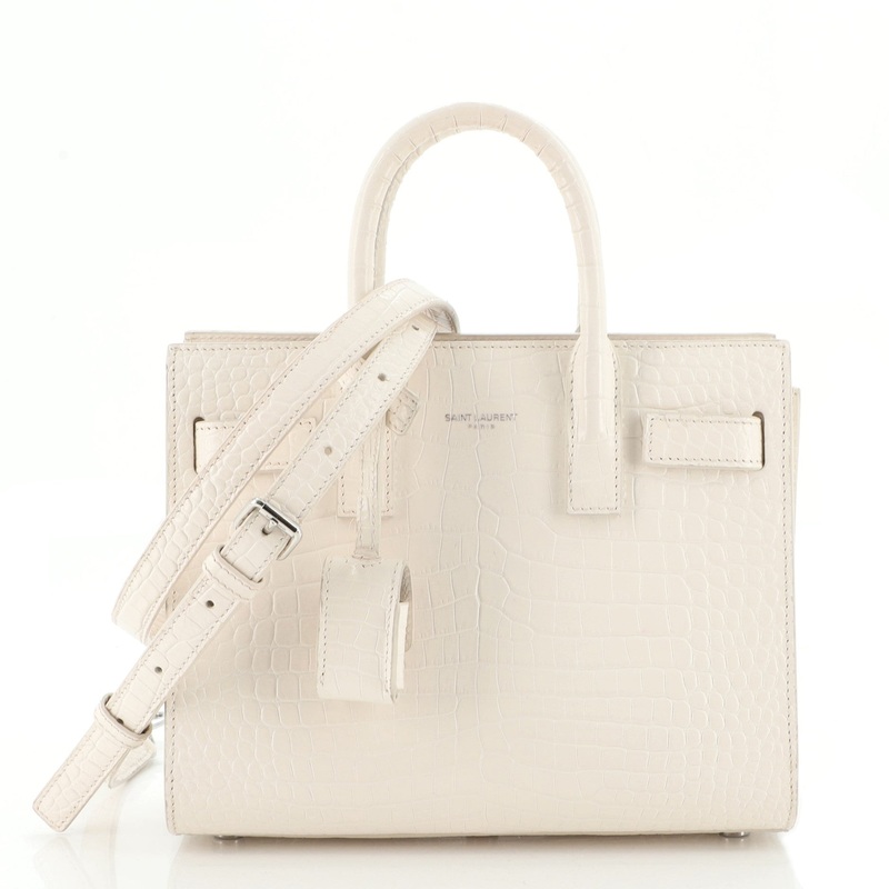Sac de Jour NM Bag Crocodile Embossed Leather Nano S744816573654