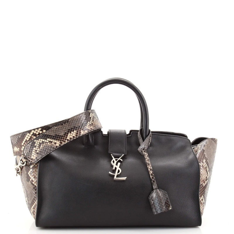 Monogram Cabas Downtown Leather with Python Small S744816565131