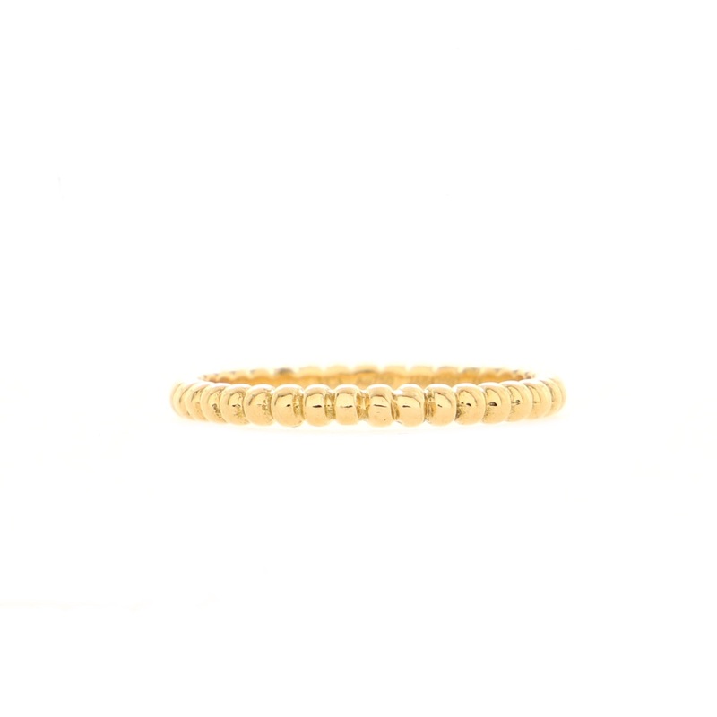 Perlee Pearls of Gold Ring 18K Yellow Gold Small S744816566115